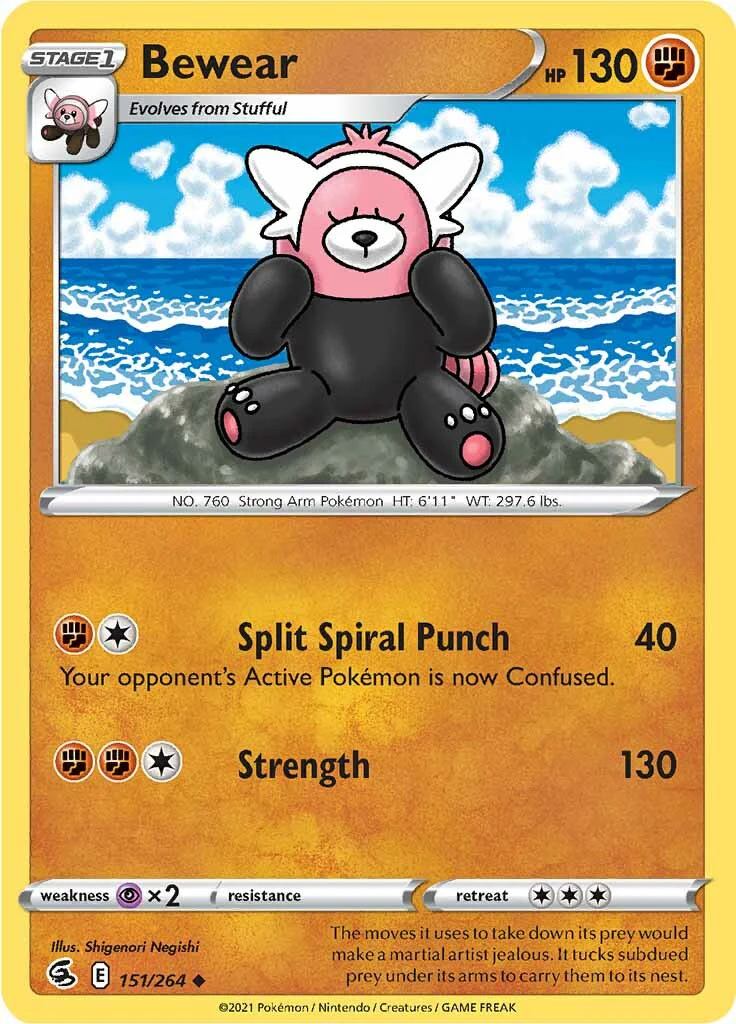 Bewear (151/264) [Sword & Shield: Fusion Strike]