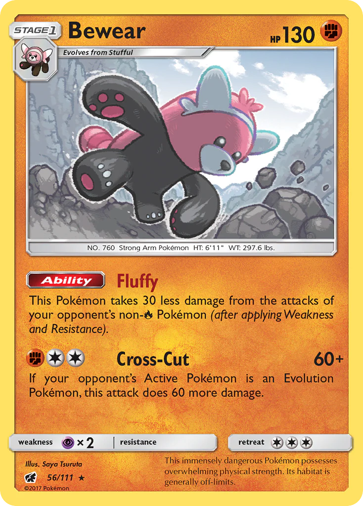 Bewear (56/111) [Sun & Moon: Crimson Invasion]