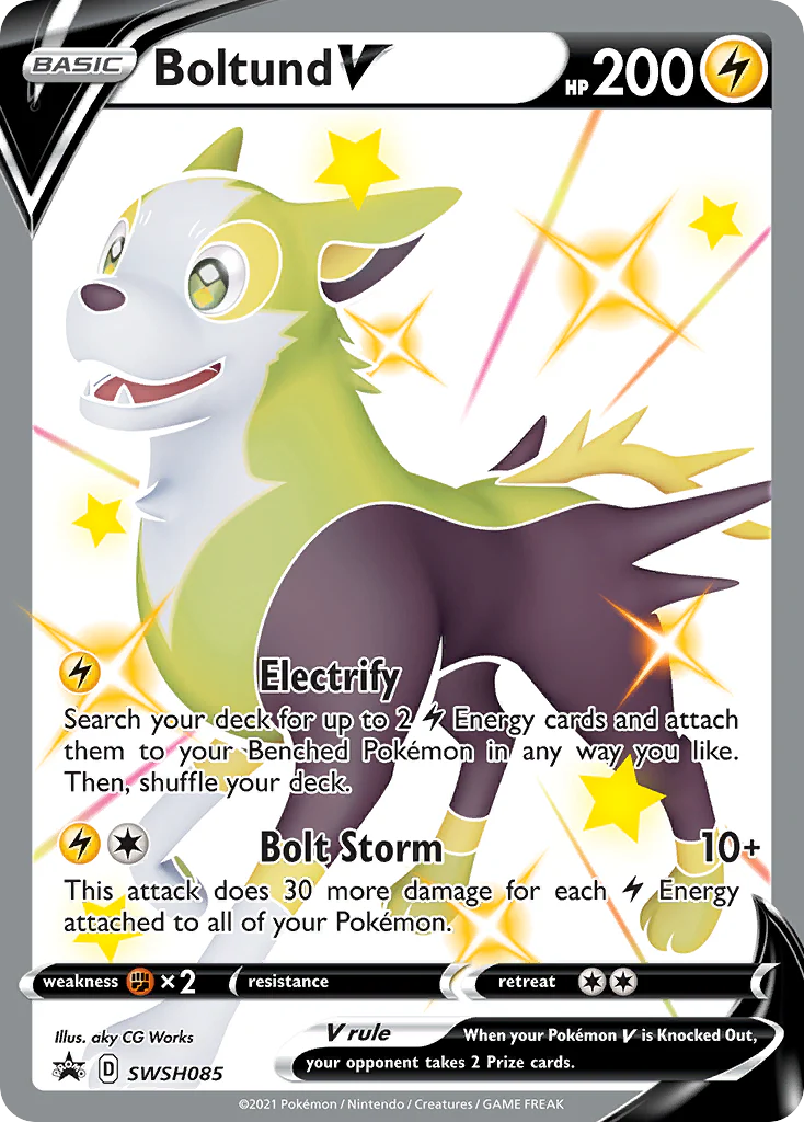 Boltund V (SWSH085) [Sword & Shield: Black Star Promos]