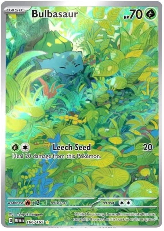 Bulbasaur (166/165) [Scarlet & Violet 151]