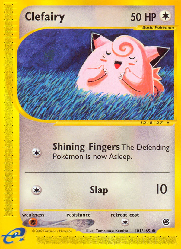 Clefairy (101/165) [Expedition: Base Set]