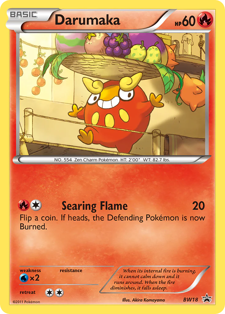 Darumaka (BW18) [Black & White: Black Star Promos]