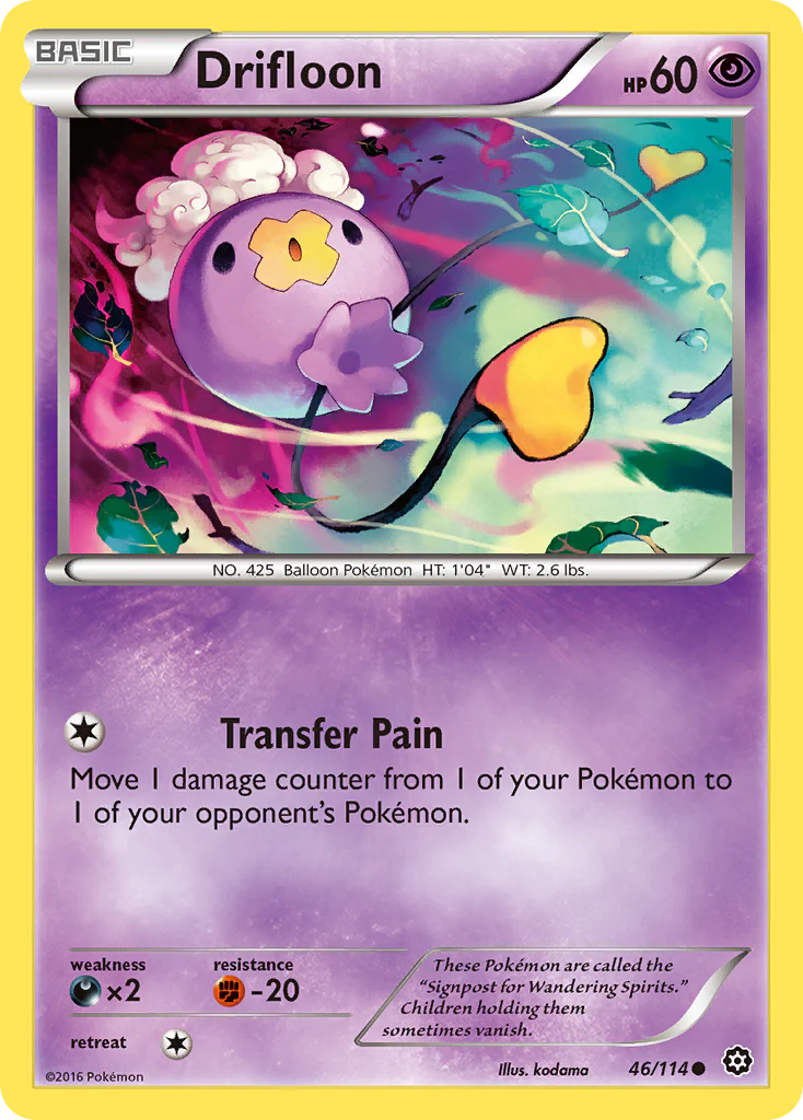 Drifloon (46/114) [XY: Steam Siege]