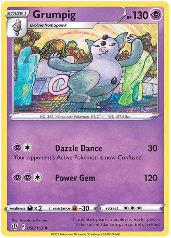 Grumpig (056/163) [Sword & Shield: Battle Styles]