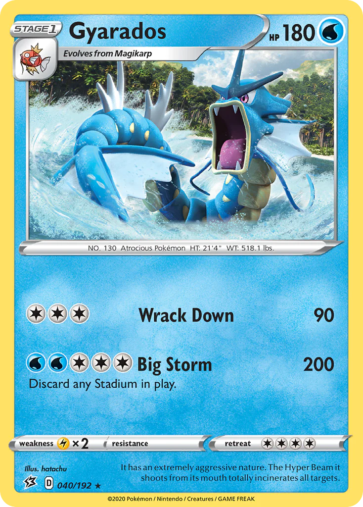 Gyarados (040/192) [Sword & Shield: Rebel Clash]