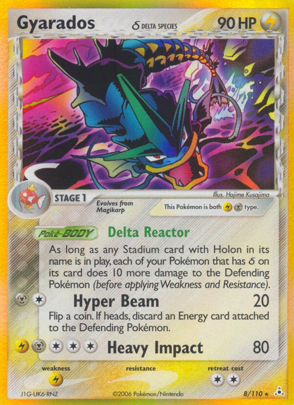 Gyarados (8/110) (Delta Species) [EX: Holon Phantoms]