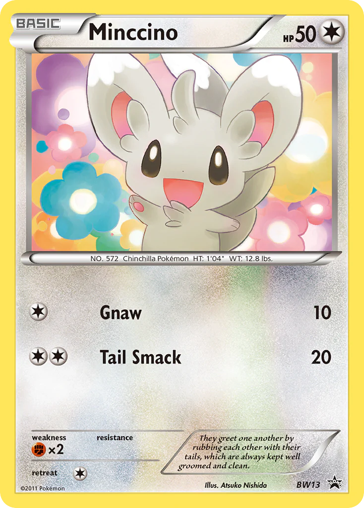 Minccino (BW13) [Black & White: Black Star Promos]