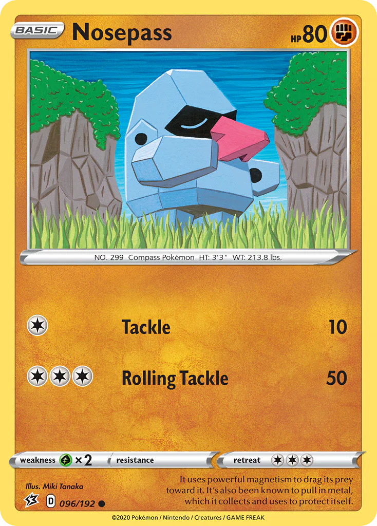 Nosepass (096/192) [Sword & Shield: Rebel Clash]