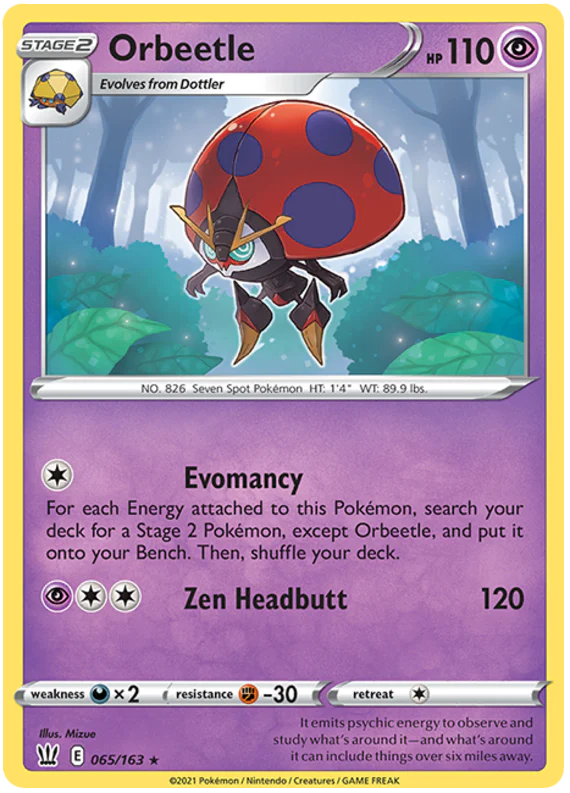 Orbeetle (065/163) [Sword & Shield: Battle Styles]