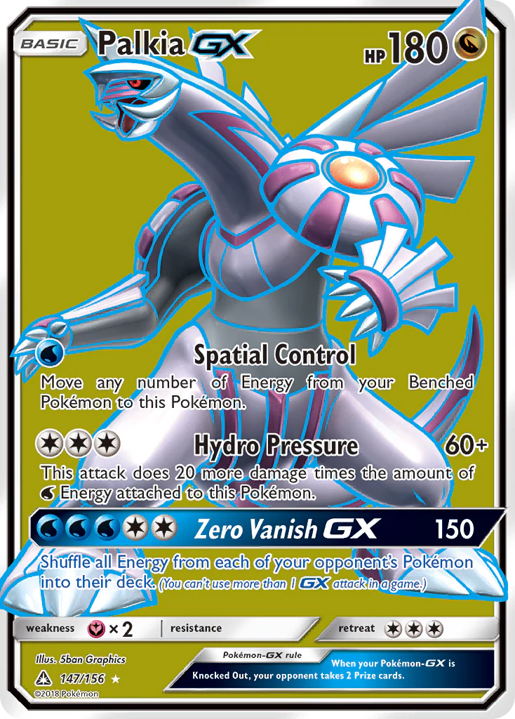 Palkia GX (147/156) [Sun & Moon: Ultra Prism]