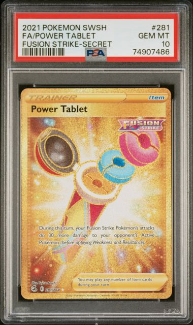 Power Tablet - Fusion Strike - PSA 10