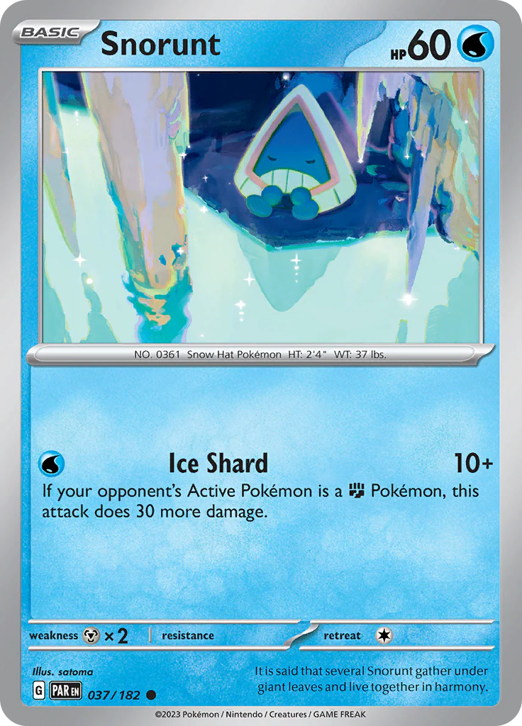 Snorunt (037/182) [Scarlet & Violet: Paradox Rift]