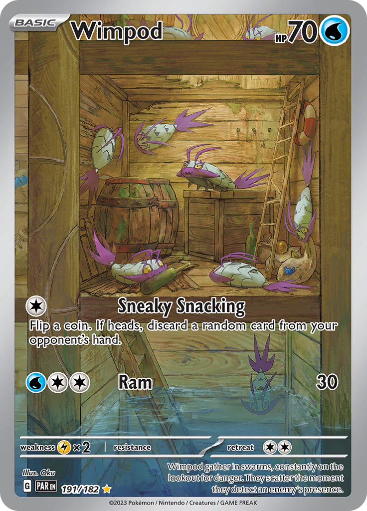 Wimpod (191/182) [Scarlet & Violet: Paradox Rift]